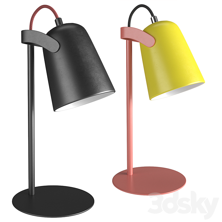 Table lamp Lumion Kenny 3DS Max Model - thumbnail 1