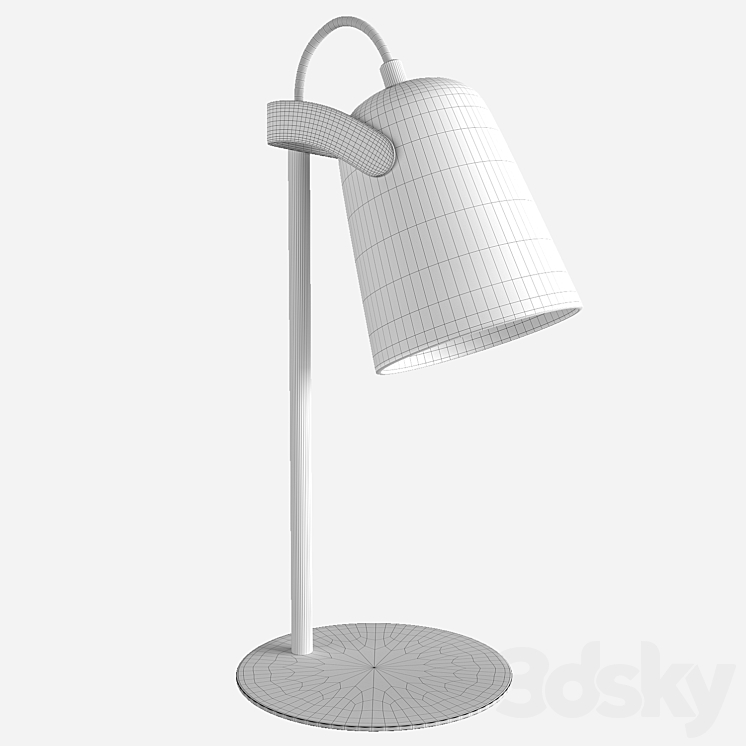 Table lamp Lumion Kenny 3DS Max Model - thumbnail 2