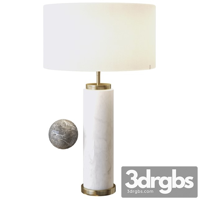 Table Lamp Lxry By Eichholtz 3dsmax Download - thumbnail 1