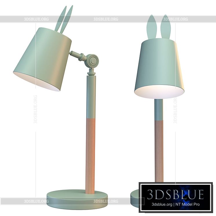 Table lamp LZPZ RUI 3DS Max - thumbnail 3