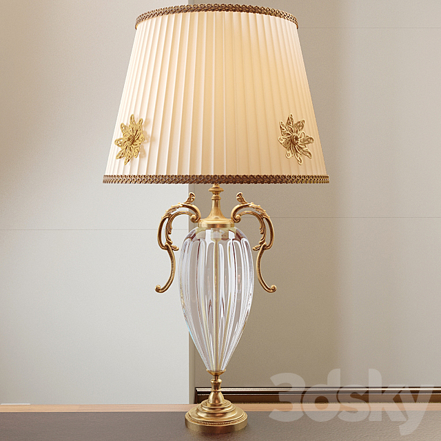 Table lamp MASIERO PRIMADONNA TL1G G01 3DSMax File - thumbnail 1