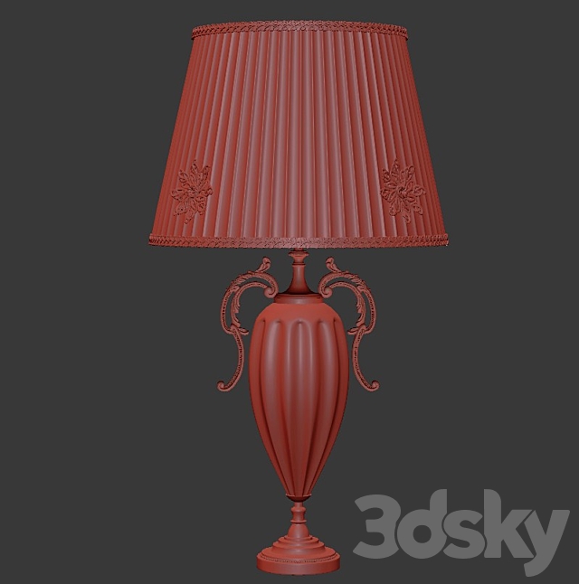 Table lamp MASIERO PRIMADONNA TL1G G01 3DSMax File - thumbnail 2