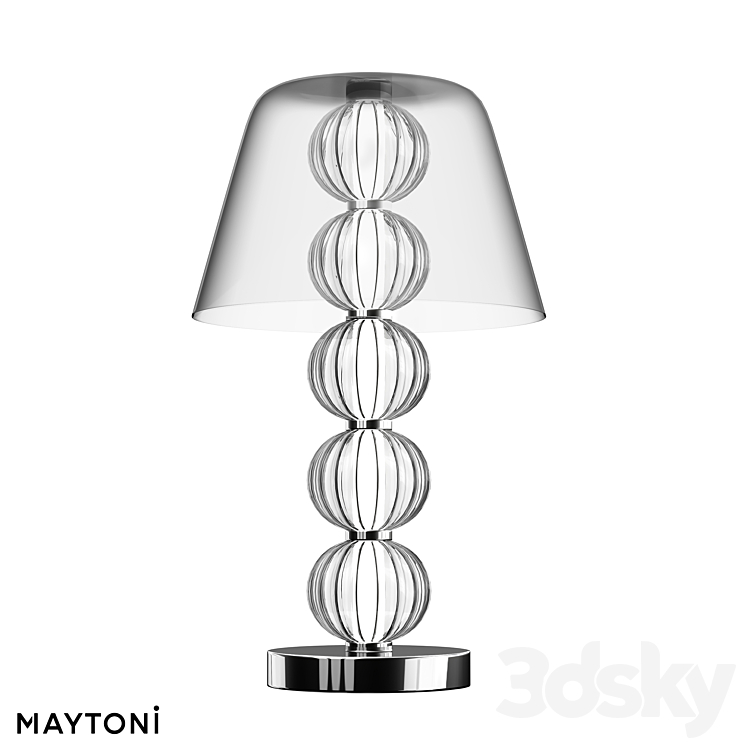 Table lamp MOD555TL-L9CH5K OM 3DS Max - thumbnail 1