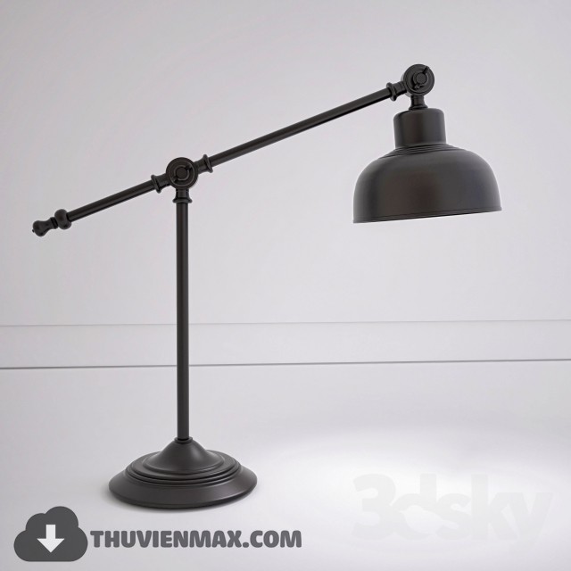 Table lamp Nowodvorski 4727 Odessa 3DS Max - thumbnail 3