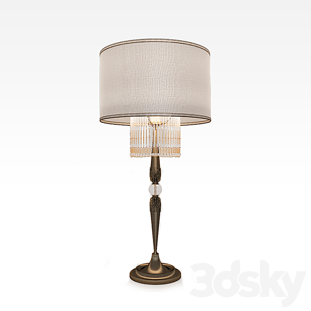 Table lamp Patrizia Volpato 4820 LG 3DS Max Model - thumbnail 3