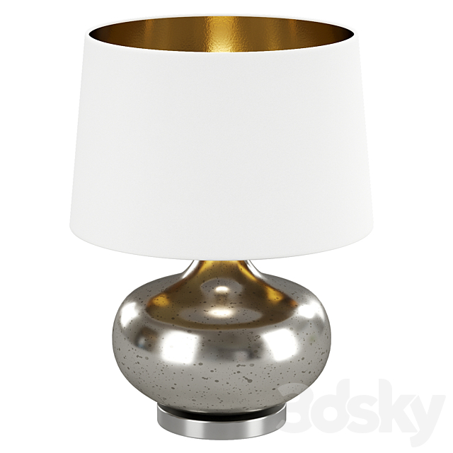 Table lamp Phoebe Dantone Home mirrored 3DS Max Model - thumbnail 2