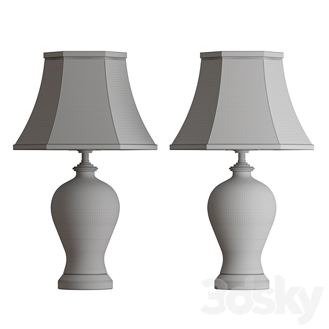 Table lamp rash 3DSMax File - thumbnail 2