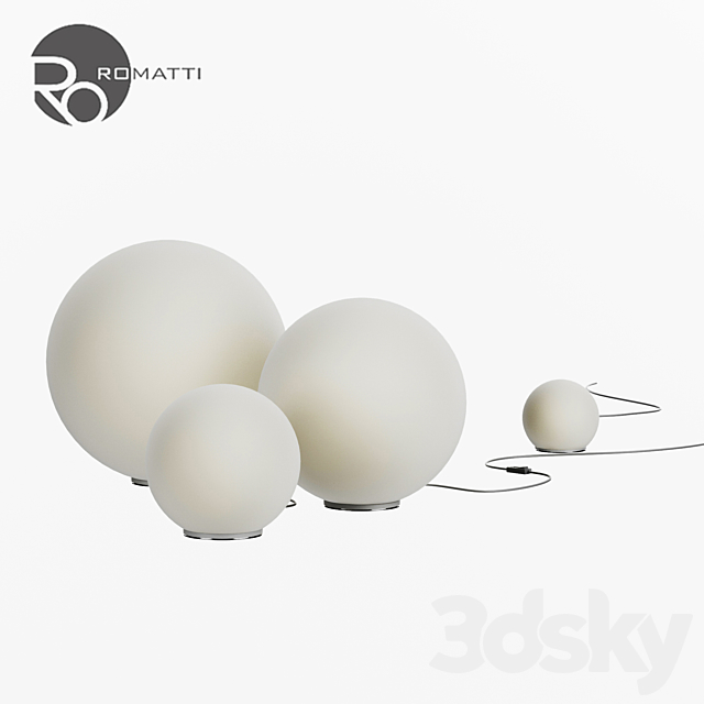 Table lamp Romatti Harlaw 3DSMax File - thumbnail 1