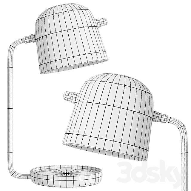 Table lamp Romatti Monta 3DSMax File - thumbnail 3