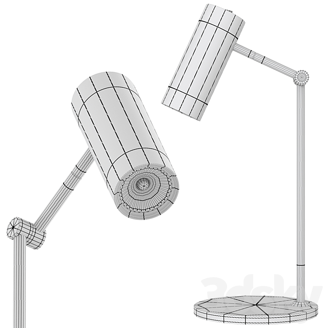 Table lamp Romi Amsterdam Montreux 3DSMax File - thumbnail 4