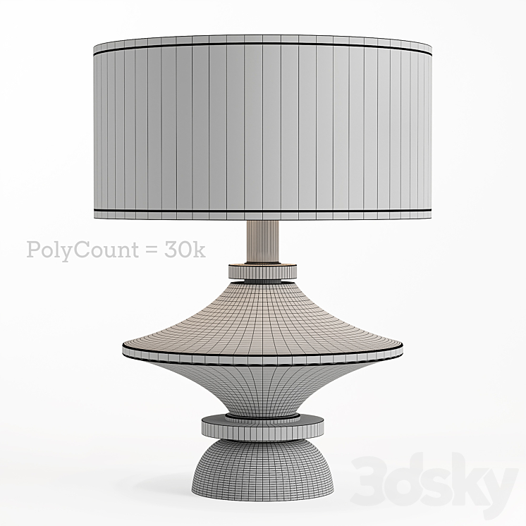 Table lamp SIGMA L2_ITEM CL2104 3DS Max Model - thumbnail 2