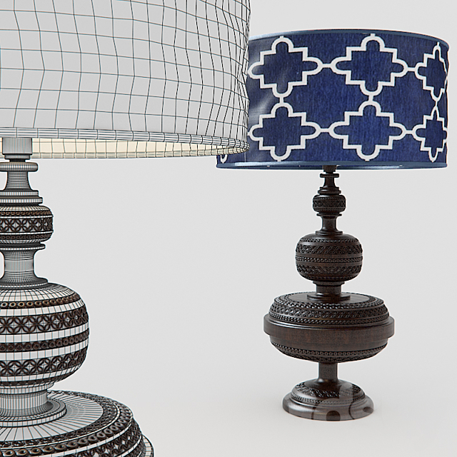 Table lamp Swing Durry 3DSMax File - thumbnail 2