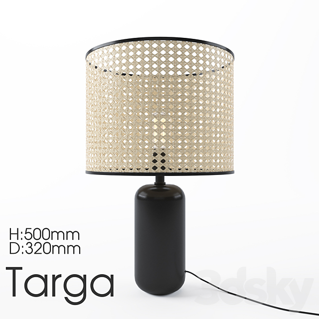 Table lamp Targa 3DSMax File - thumbnail 1