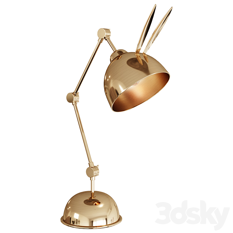 Table lamp The Emily & Meritt Bunny Task Lamp work lamp 3DS Max Model - thumbnail 1