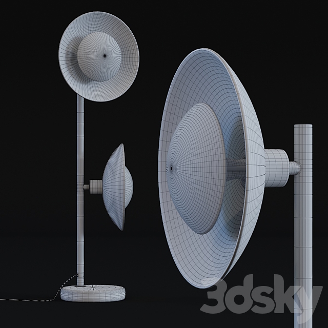 Table Lamp Ufo Due 3DSMax File - thumbnail 2