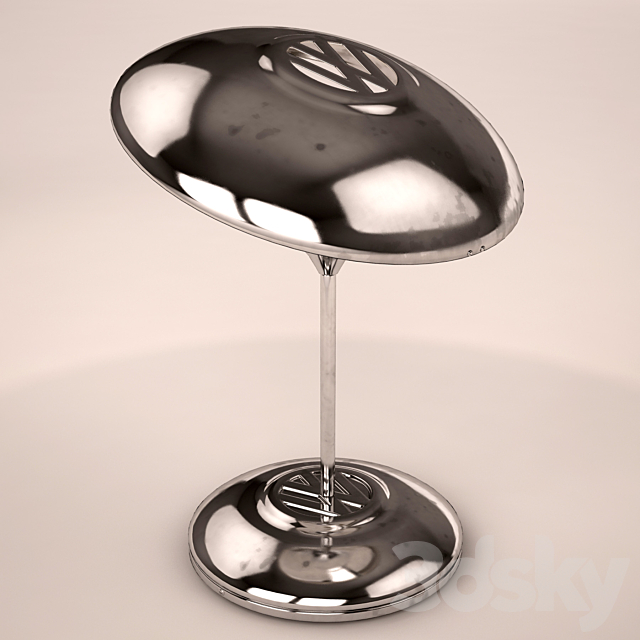 Table lamp Volkswagen 3DSMax File - thumbnail 3