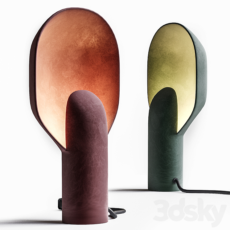 TABLE LAMP WARE 3DS Max Model - thumbnail 1