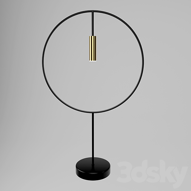 Table lamp with dimmer 3DSMax File - thumbnail 1