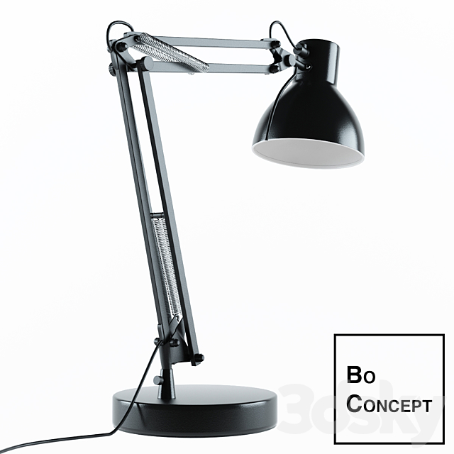 Table Lamp Work BoConcept 3DSMax File - thumbnail 3