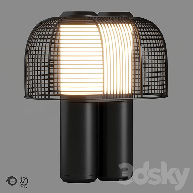 Table lamp YASUKE DCW éditions 3DSMax File - thumbnail 1