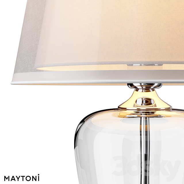 Table lamp Z005TL-01BS Z005TL-01CH 3DS Max Model - thumbnail 5