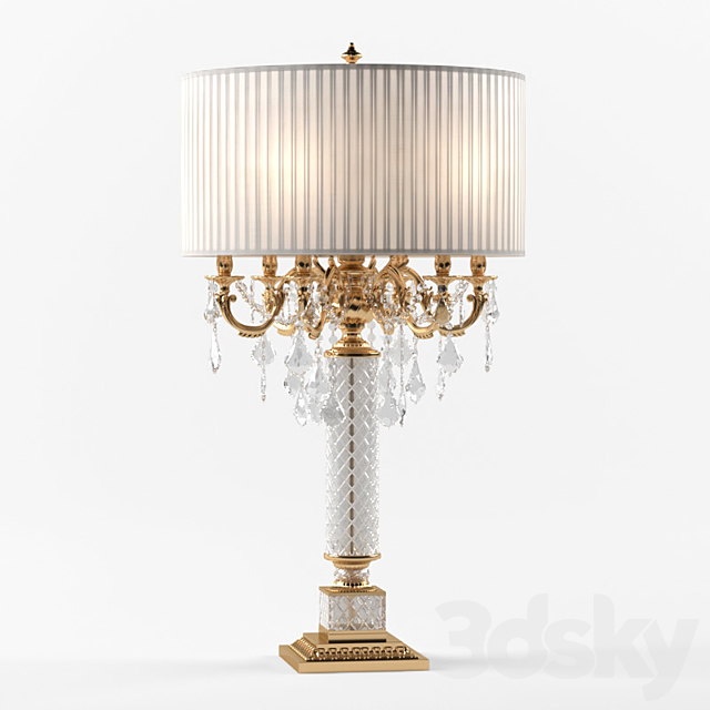 Table lamp Zanaboni 3DSMax File - thumbnail 1