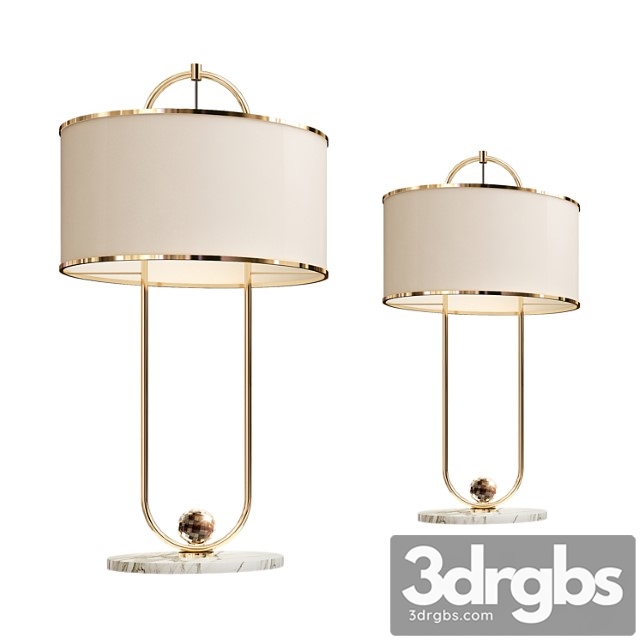 Table lamp01 3dsmax Download - thumbnail 1