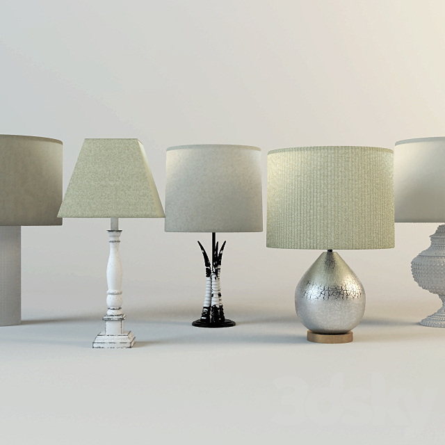 Table Lamps _ ZARA HOME 3DSMax File - thumbnail 1