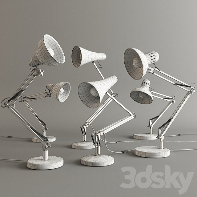 Table lamps (rigged) 3DSMax File - thumbnail 3