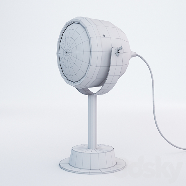 Table light (headlight) 3DSMax File - thumbnail 3