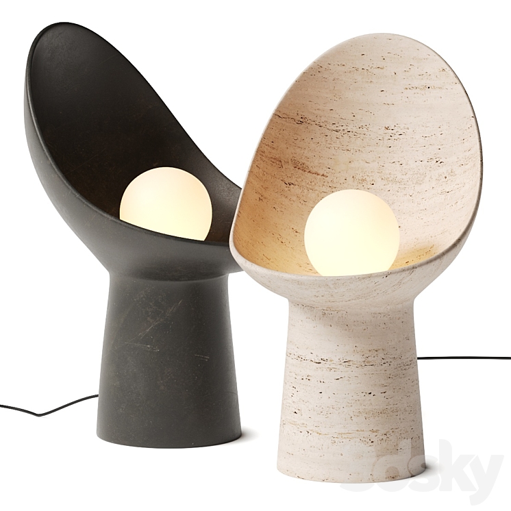 Tacchini Sophia Table Lamp 3DS Max - thumbnail 1