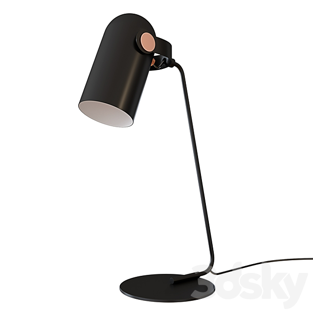 The Favorable Table Lamp 2007-1T Ampolla 3DS Max Model - thumbnail 2