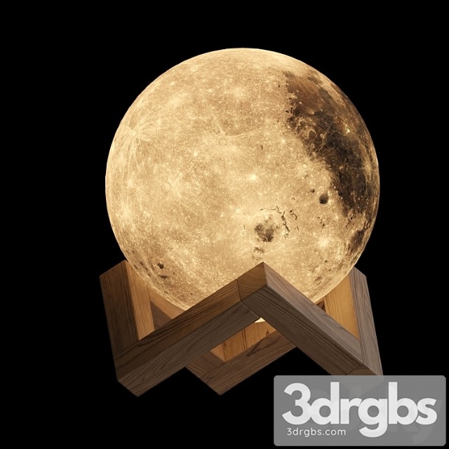 The Original Moon Lamp 3dsmax Download - thumbnail 1