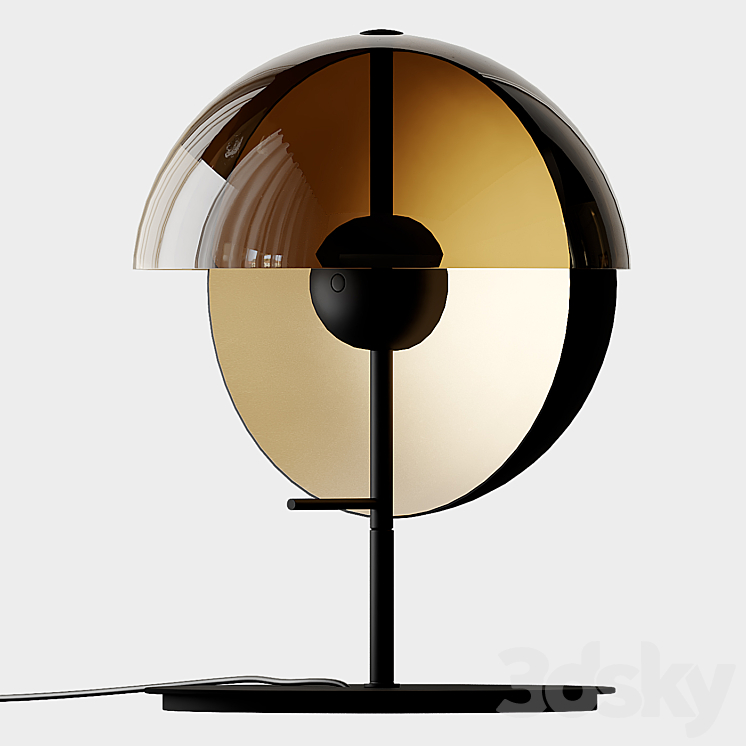 Theia M LED Table Lamp by Mathias Hahn from Marset 3DS Max Model - thumbnail 1