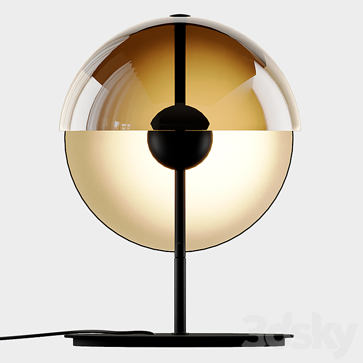 Theia M LED Table Lamp by Mathias Hahn from Marset 3DS Max Model - thumbnail 2