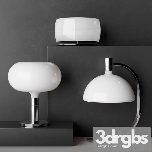 Three Table Lamps Nemo 1 3dsmax Download - thumbnail 1