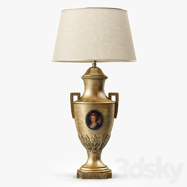 Tindle London Table Lamp 3DSMax File - thumbnail 2