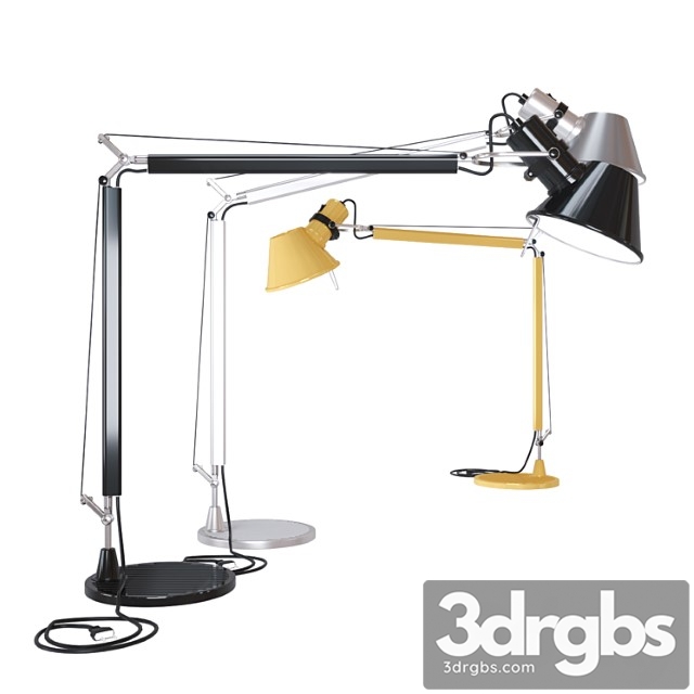 Tolomeo Micro Table 1 3dsmax Download - thumbnail 1