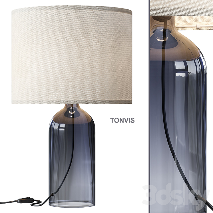 Tonvis Ikea Table Lamp 3DS Max Model - thumbnail 1