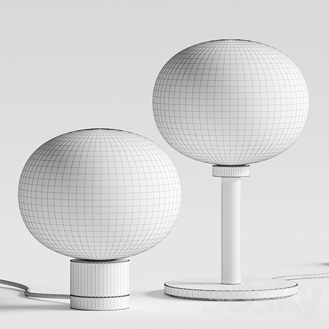 Tooy Nabila Table Lamp 3DS Max Model - thumbnail 2