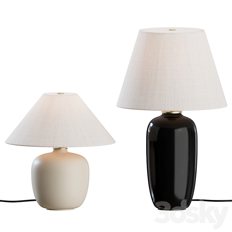 Torso Table Lamp By MENU 3DS Max - thumbnail 1