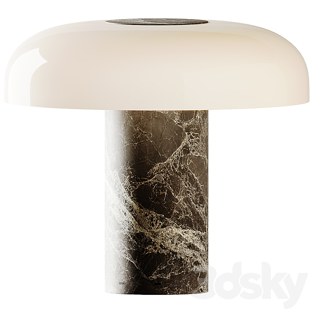 Tropico FontanaArte Table Lamp 3DS Max Model - thumbnail 3