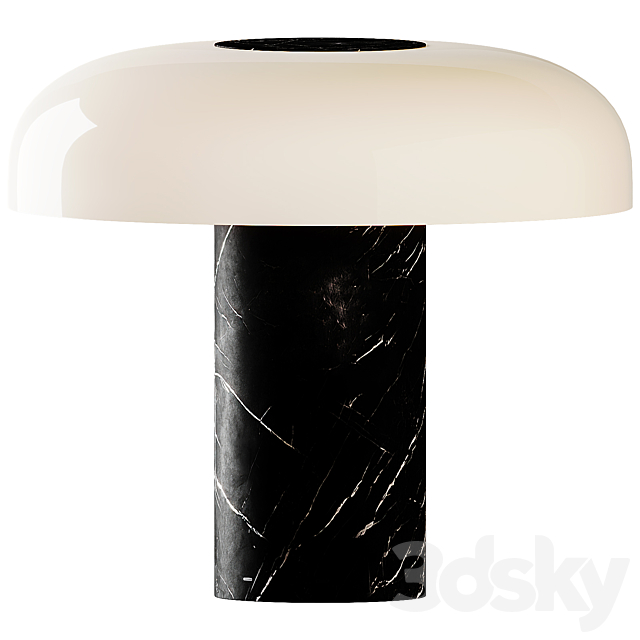 Tropico FontanaArte Table Lamp 3DS Max Model - thumbnail 4