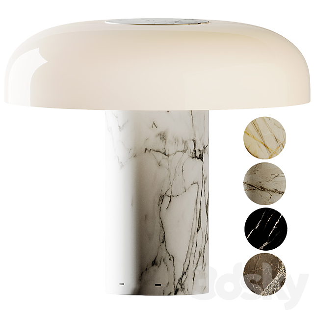 Tropico FontanaArte Table Lamp 3dsMax Model - thumbnail 1