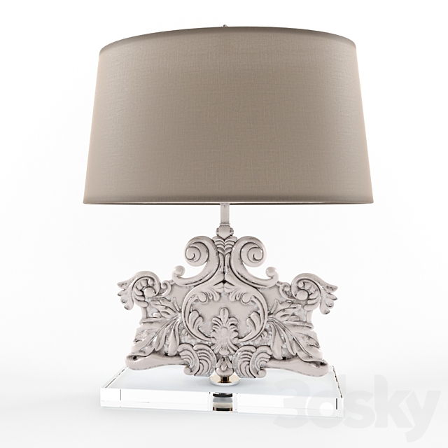 Uttermost _ Schiavoni Table Lamp 3DSMax File - thumbnail 2