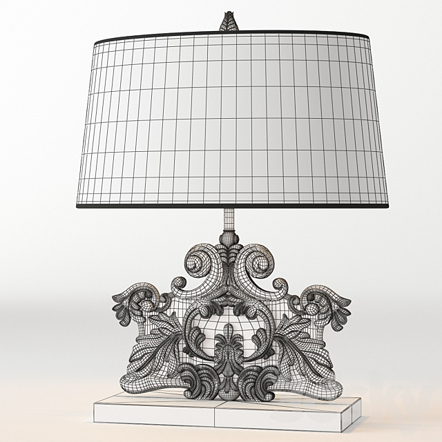 Uttermost _ Schiavoni Table Lamp 3DSMax File - thumbnail 3