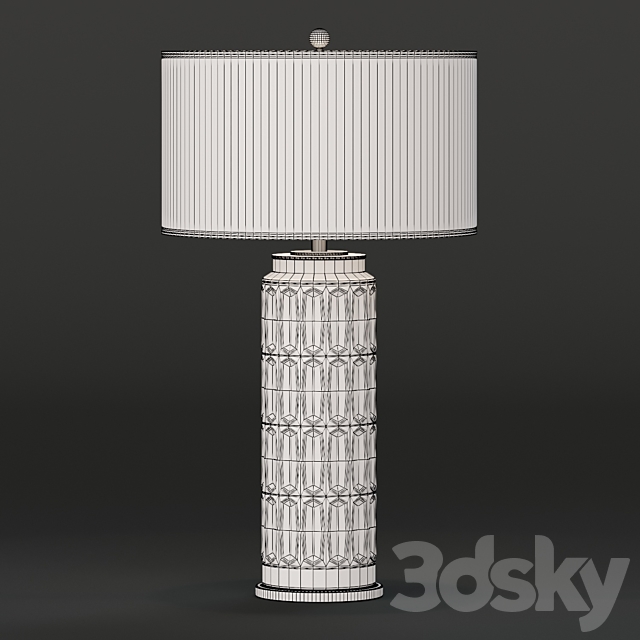 UTTERMOST Athilda Table Lamp 3DSMax File - thumbnail 3