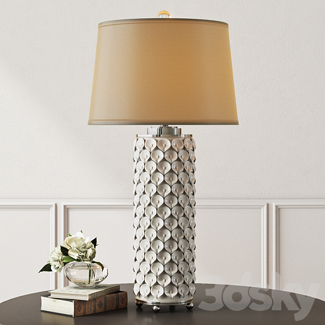 Uttermost_Calla Lillies Table lamp 3DSMax File - thumbnail 1