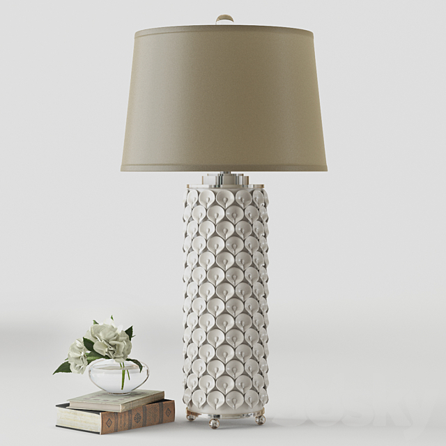 Uttermost_Calla Lillies Table lamp 3DSMax File - thumbnail 2