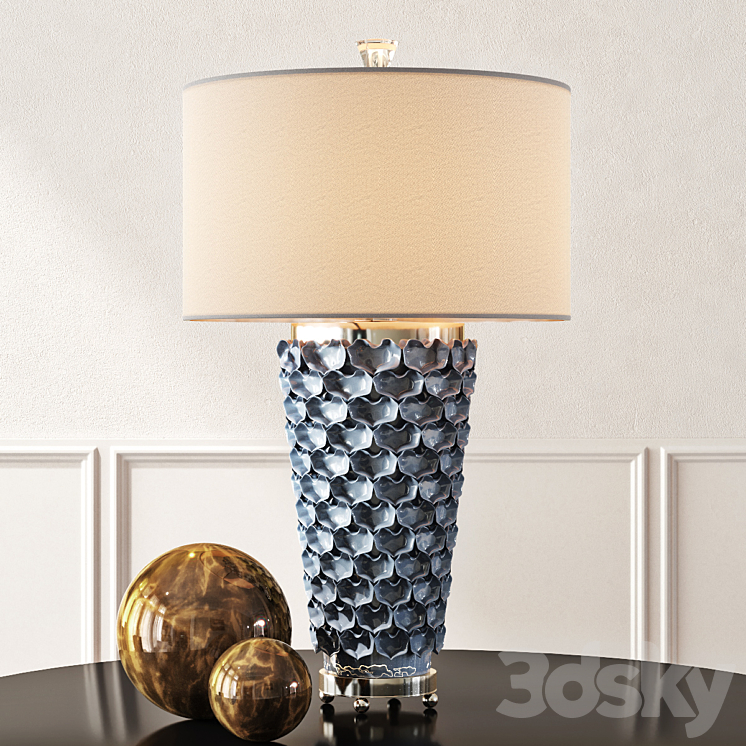 Uttermost_Petalo Table lamp 3DS Max - thumbnail 1